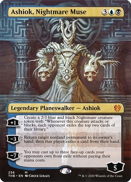 Ashiok, Nightmare Muse Theros Beyond Death Alternate Art